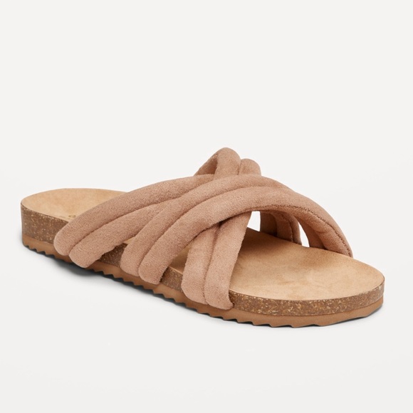 Old Navy Puffy Strappy Slide Sandals for Girls - Picture 3 of 3